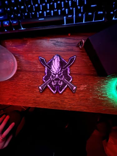 Customer photo review of Xeno Mode - Sublimation Velcro Morale Patch