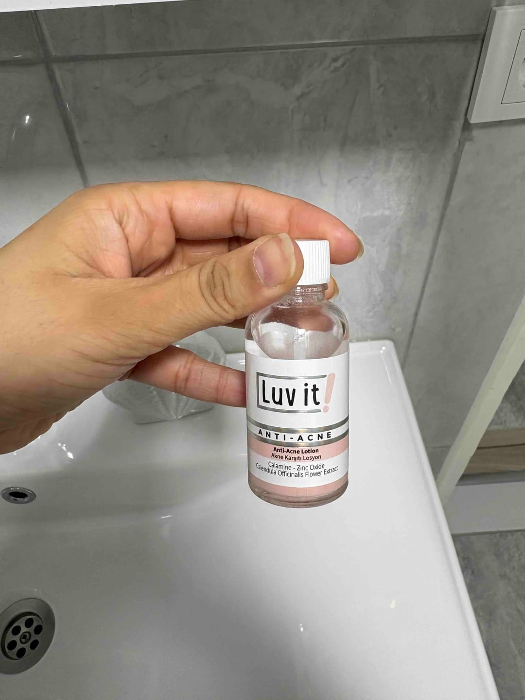 Customer photo review of Akne Karşıtı Losyon