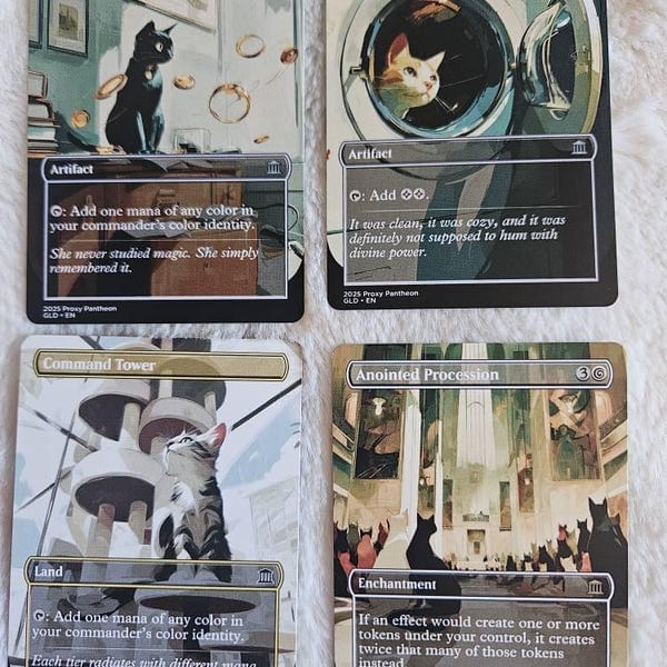 Customer photo review of Command Tower (Mochi Edition) | Proxy Card