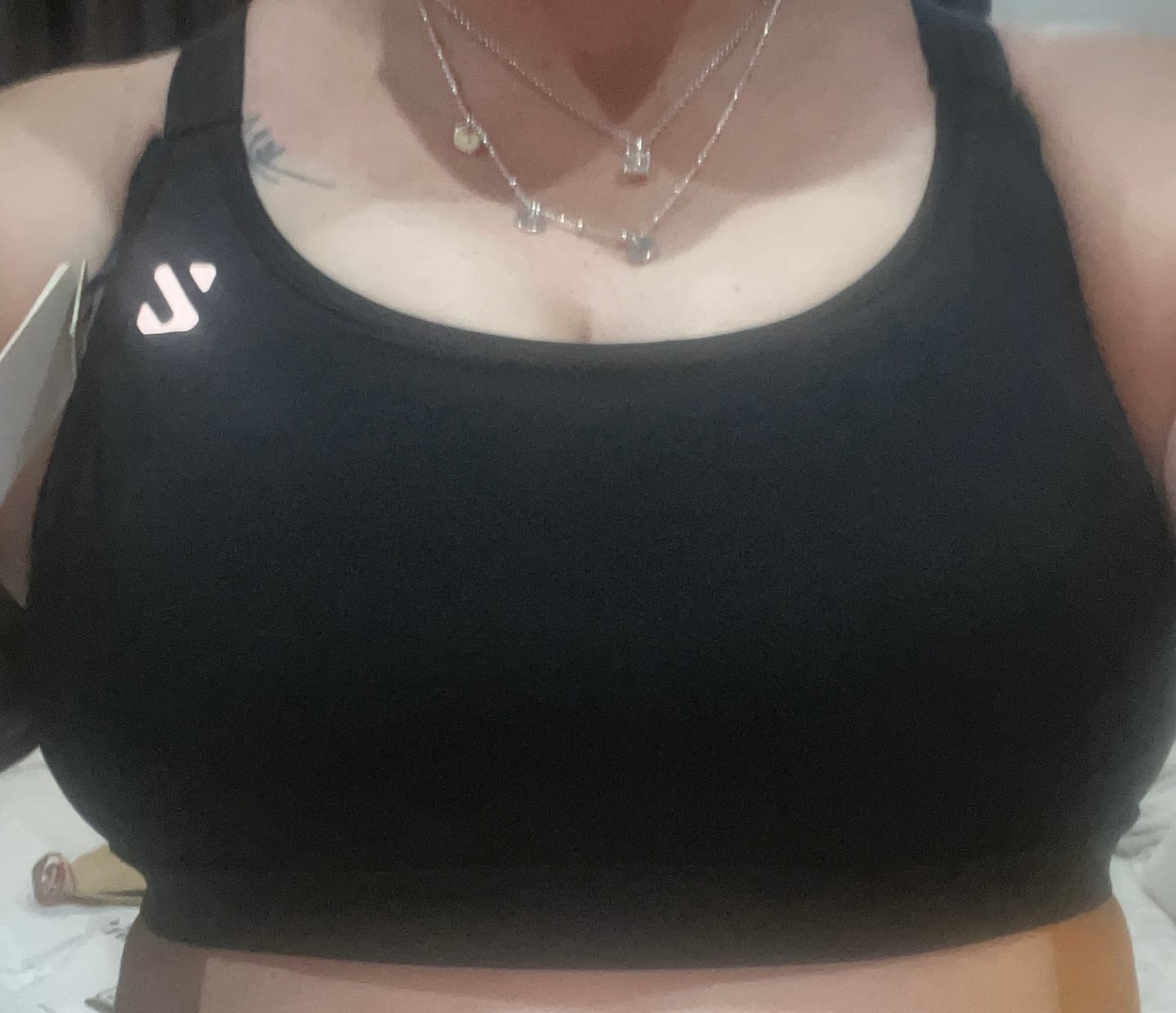 Customer photo review of High Impact Full Support Sports Bra
