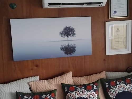 Customer photo review of AT PEACE CANVAS