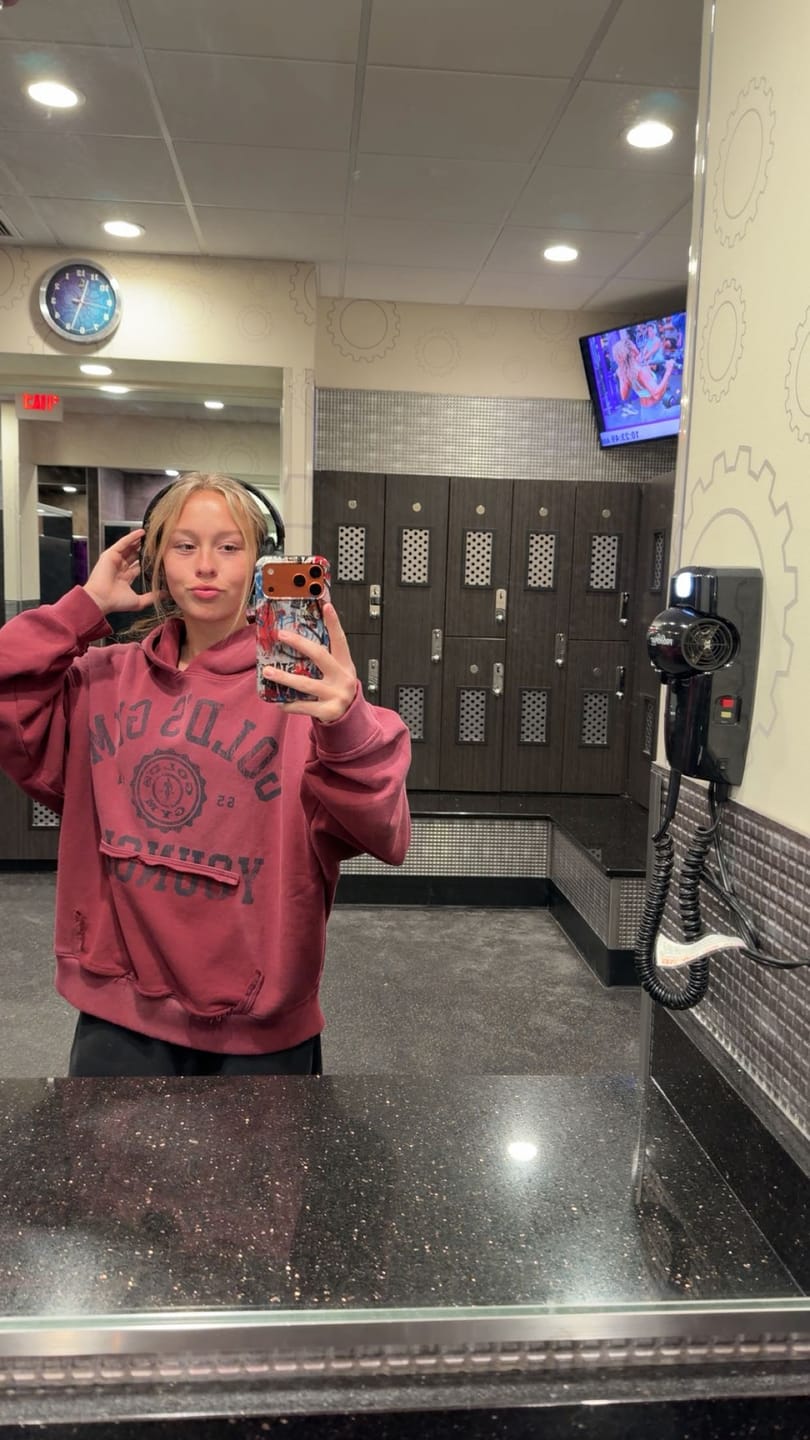 Customer photo review of 5167 - Gold's Iron Legacy Crest Hoodies