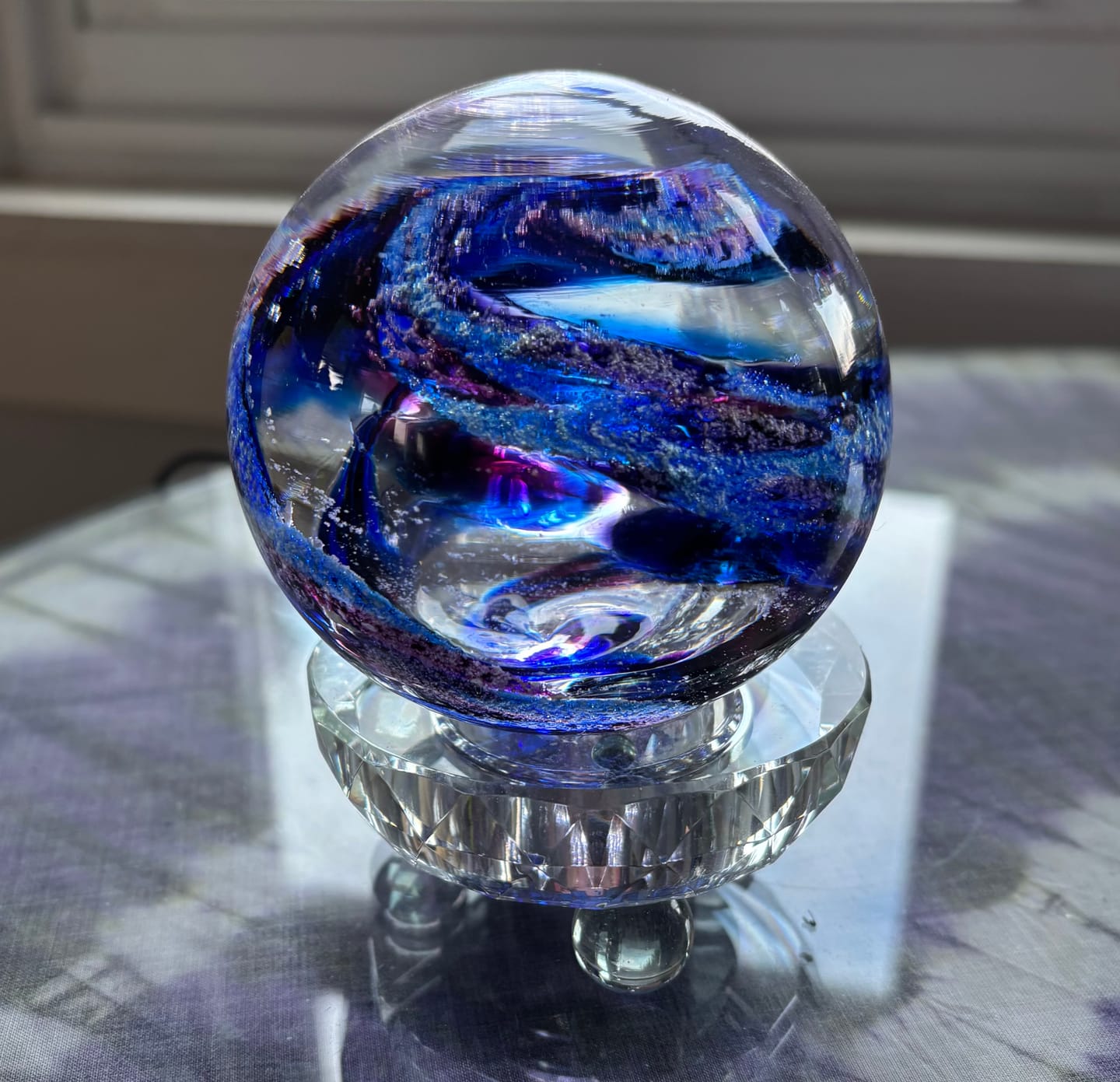 Customer photo review of Lucite Light Stand - White Light