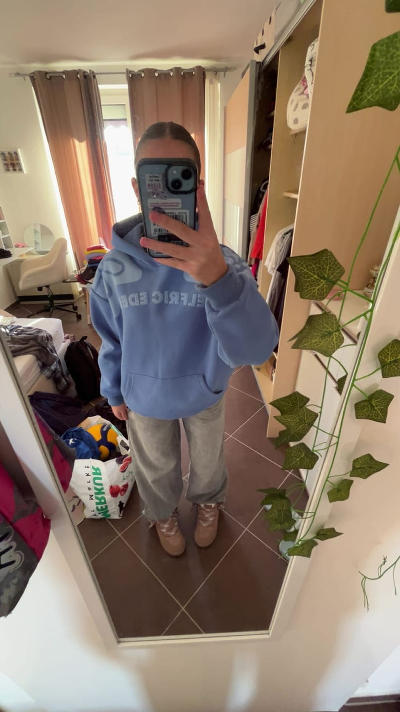 Customer photo review of Aelfric Eden Floral Eden Star Pullover Hoodie