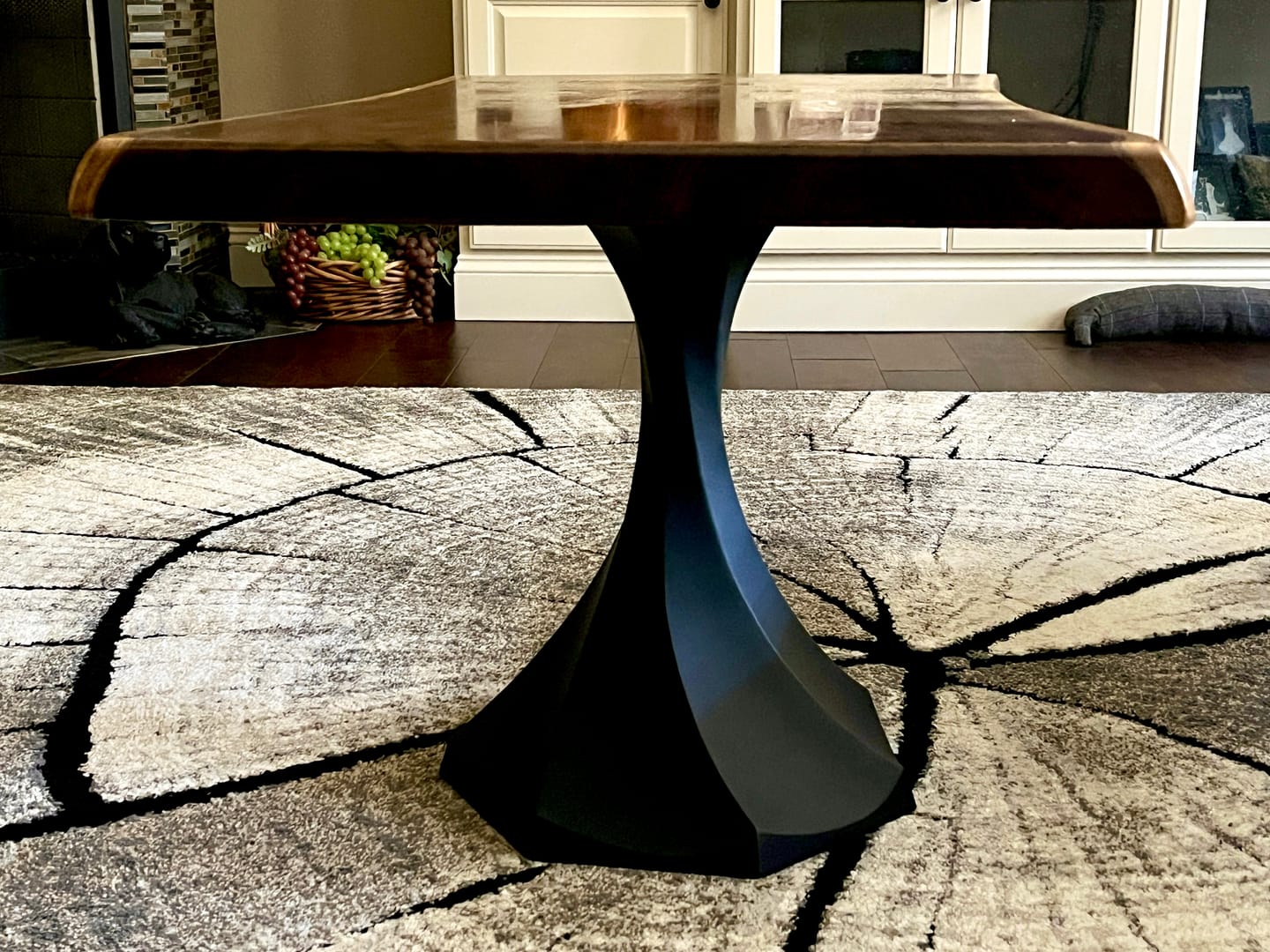 Customer photo review of End Table Base 217 Lithe 20" H Minimalist Style