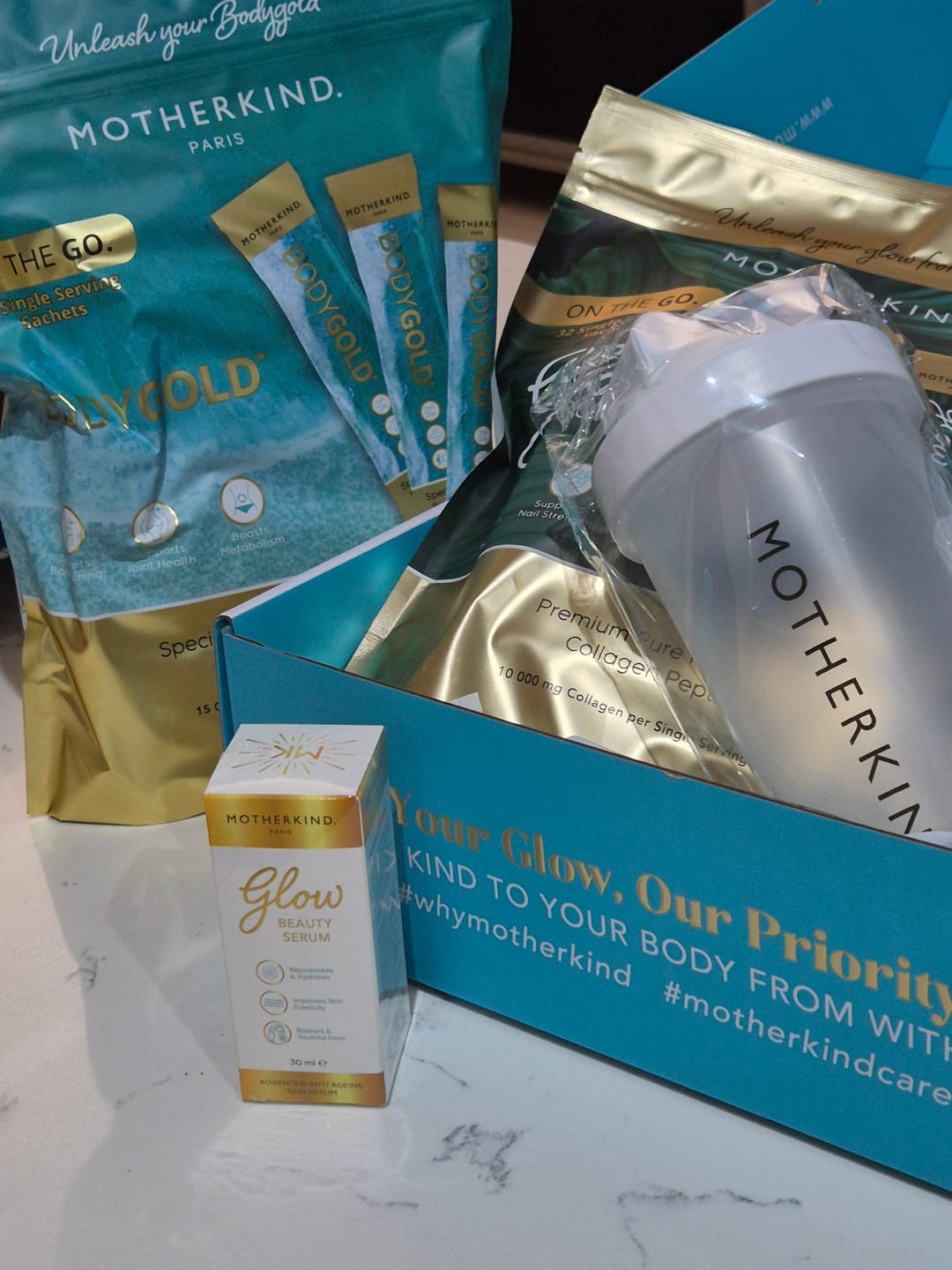 Customer photo review of Single Servings Travel Bundle