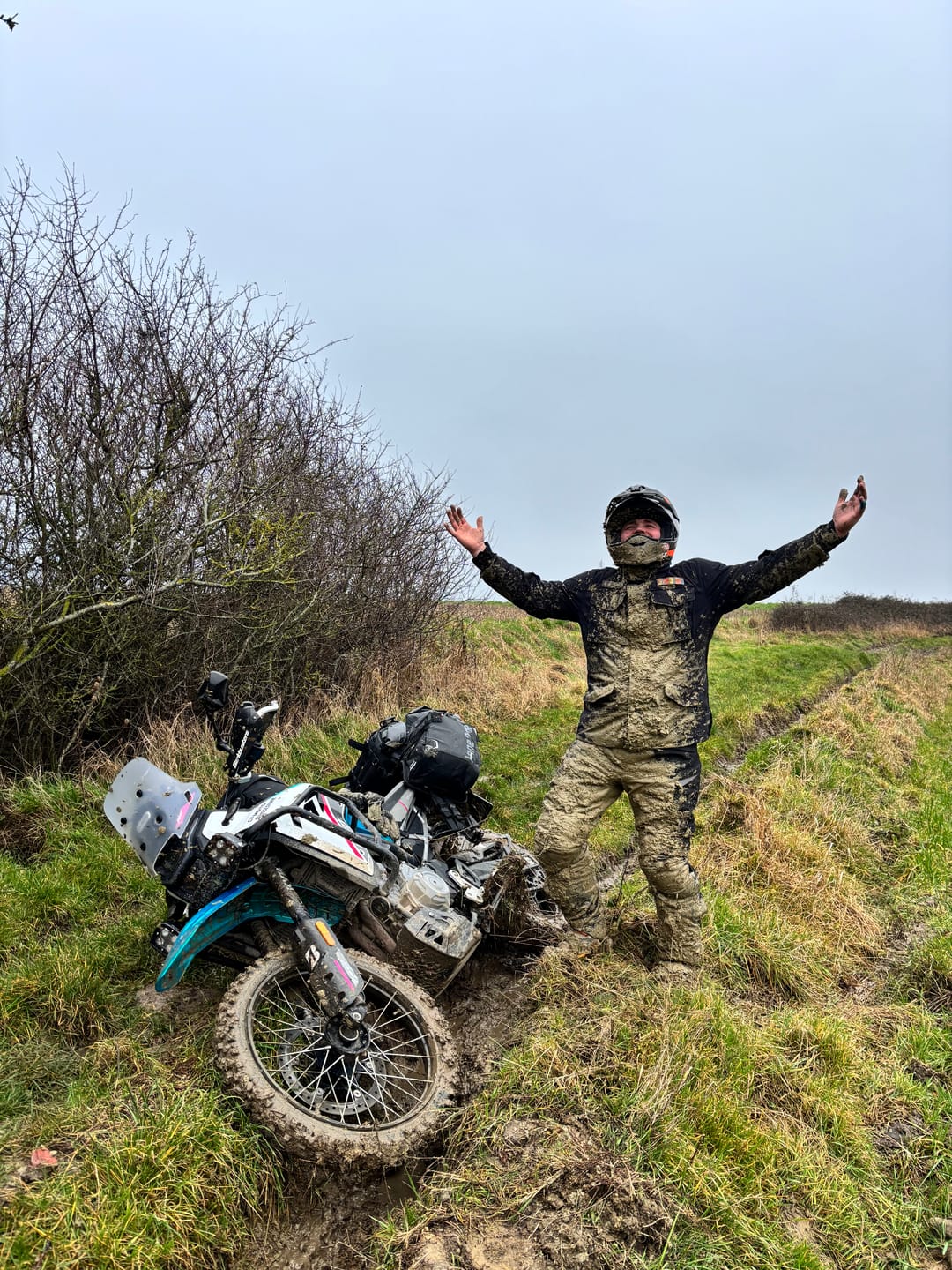 Customer photo review of ADVBags 70 – Rackless Saddle Bags