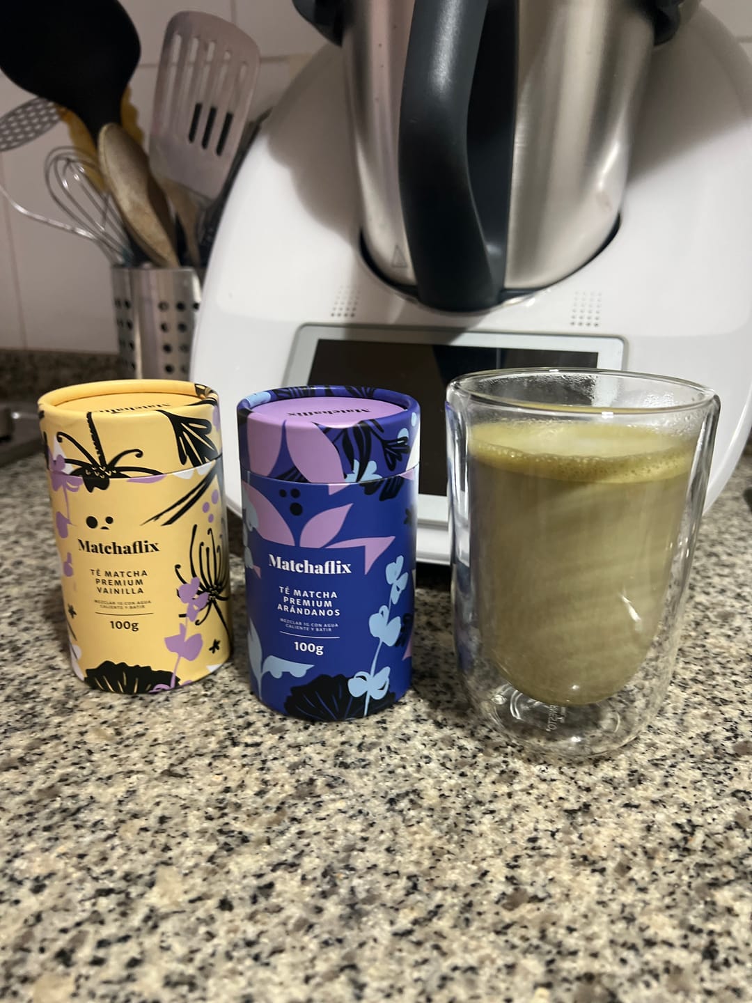 Customer photo review of Té Matcha Premium Arándanos