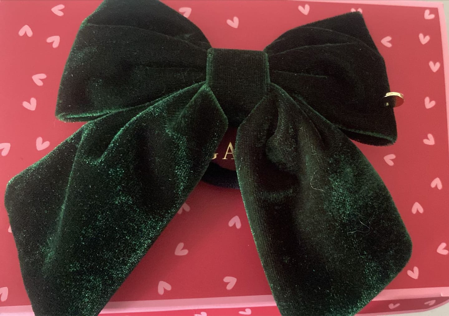 Customer photo review of MOÑO - MINI LARGE VELVET BOWS