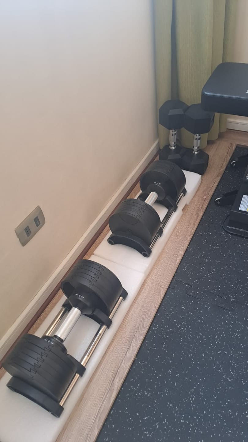 Customer photo review of Mancuerna Ajustable 20 kg IRONSIDE Block