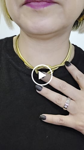 Customer video review of Collar Nudo