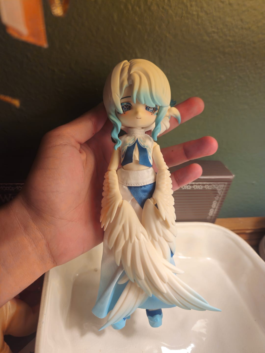 Customer photo review of Luluya Cloud Feather Pavilion Series Action Figure BJD Blind Box