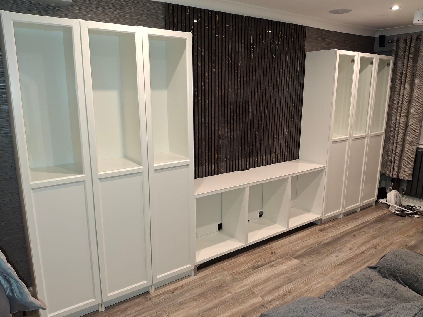 Customer photo review of Premium Acoustic Marble Wall Panel (Multiple Colours)