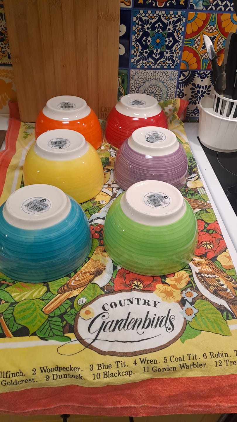 Customer photo review of Studio Tavola Kommen Sunny Summer ø 14 cm - 6 stuks