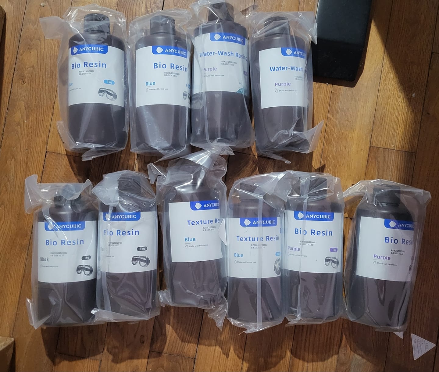 Customer photo review of Anycubic Boîte Mystère de Résine et de Filaments