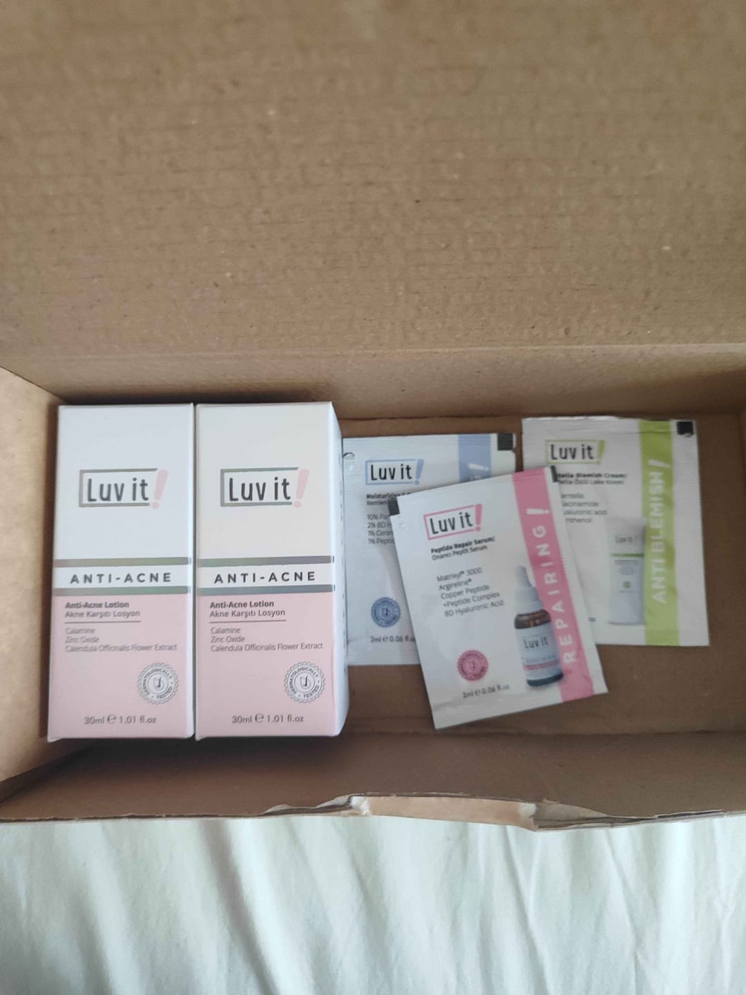 Customer photo review of Akne Karşıtı Losyon