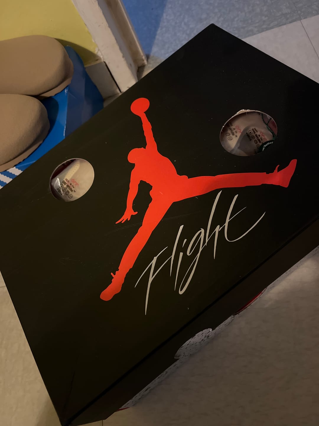 Customer photo review of Air Jordan 4 x Off-White Sail
