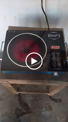 Customer video review of RAF Infrared Electric Stove - Russia Lot - 1 Year Warranty