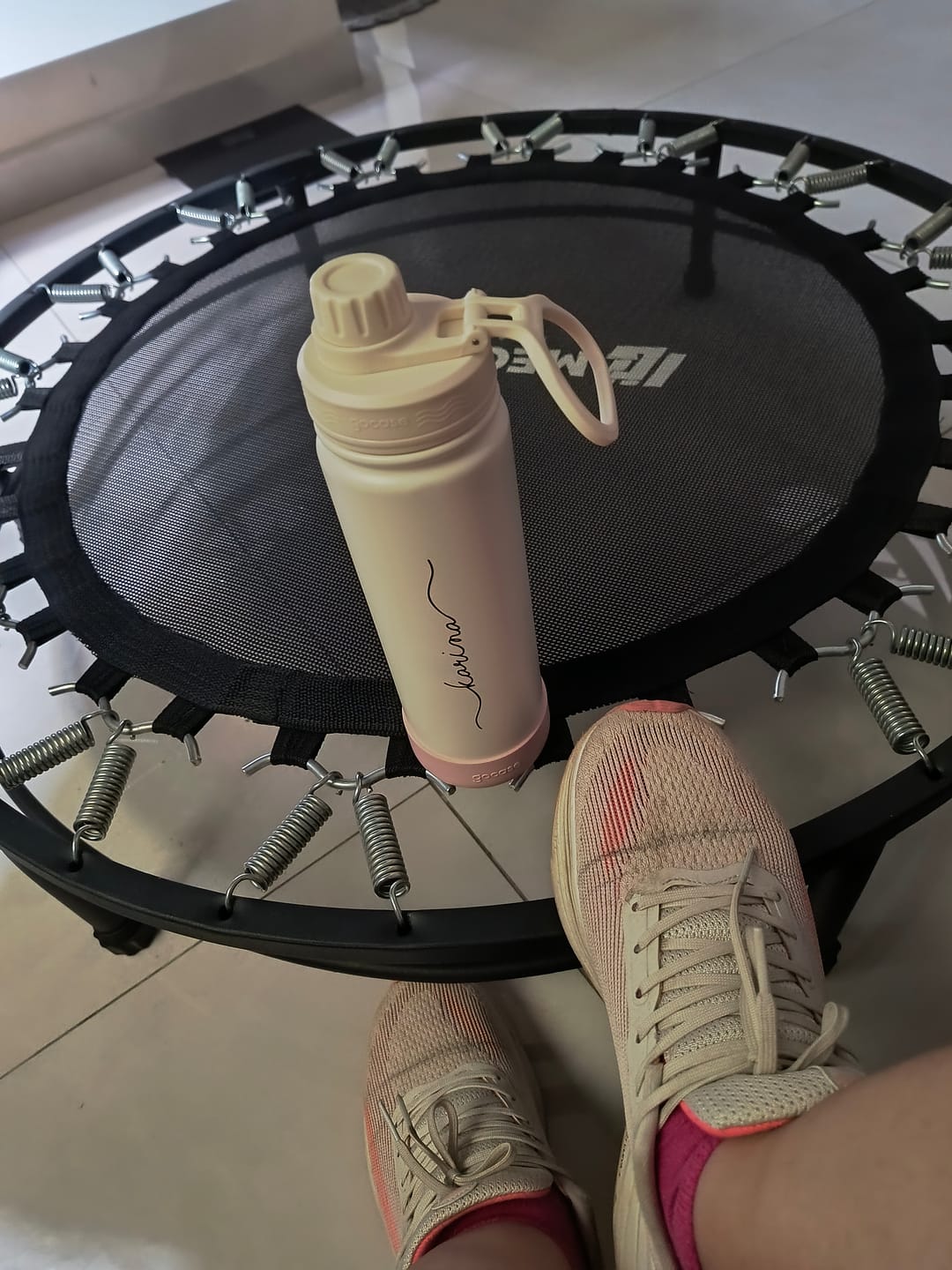 Customer photo review of Mini Jump Trampolim Profissional 32 Molas
