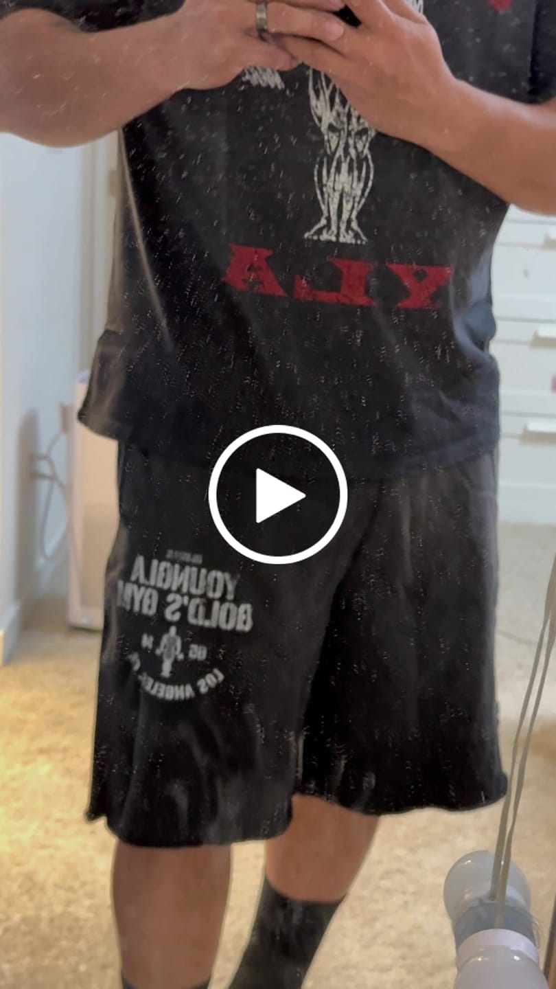 Customer video review of 1014 - Gold's Iron Legacy Shorts