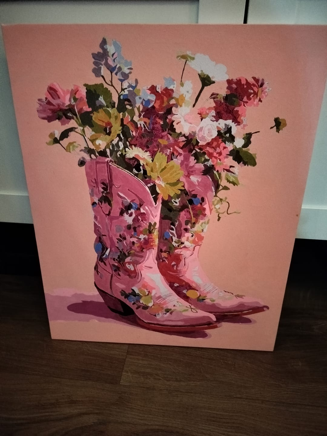 Customer photo review of Cowboylaarzen met bloemen