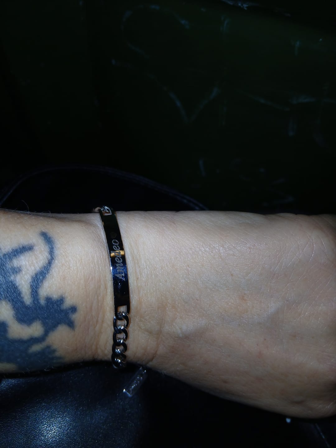 Customer photo review of Bracciali per Coppia Personalizzati con Incisione ✦ Unione Eterna