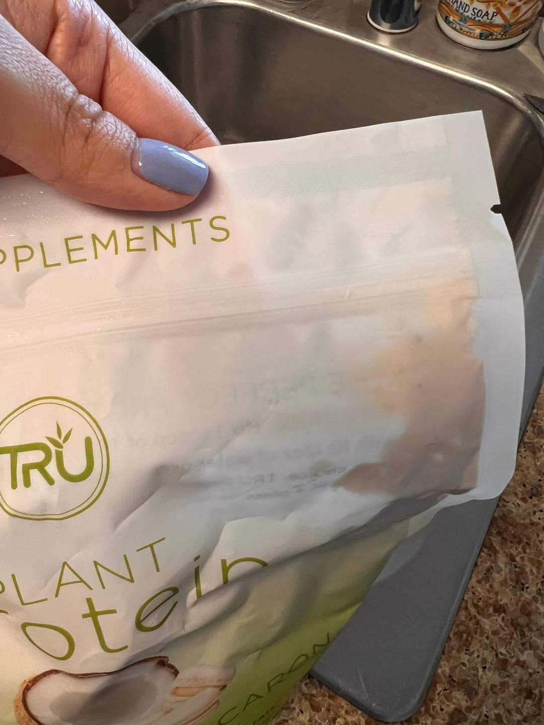 Customer photo review of Protein Complete