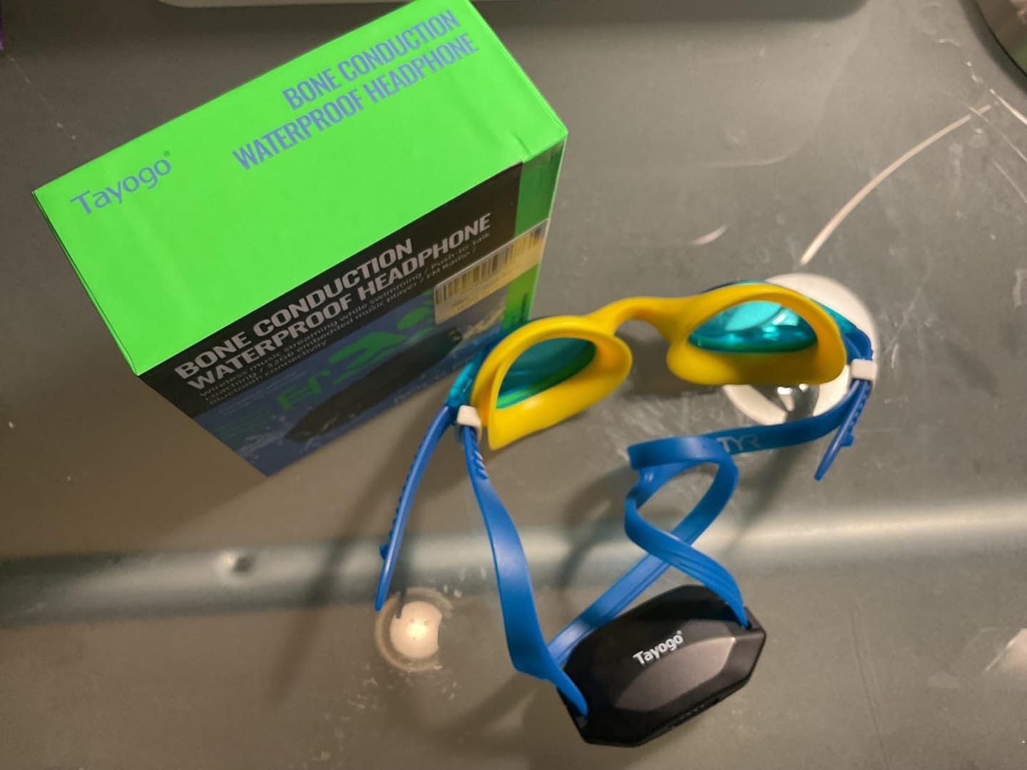 Customer photo review of For the Coach--Tayogo T6 + W24 Wireless Swim Coach Communication System