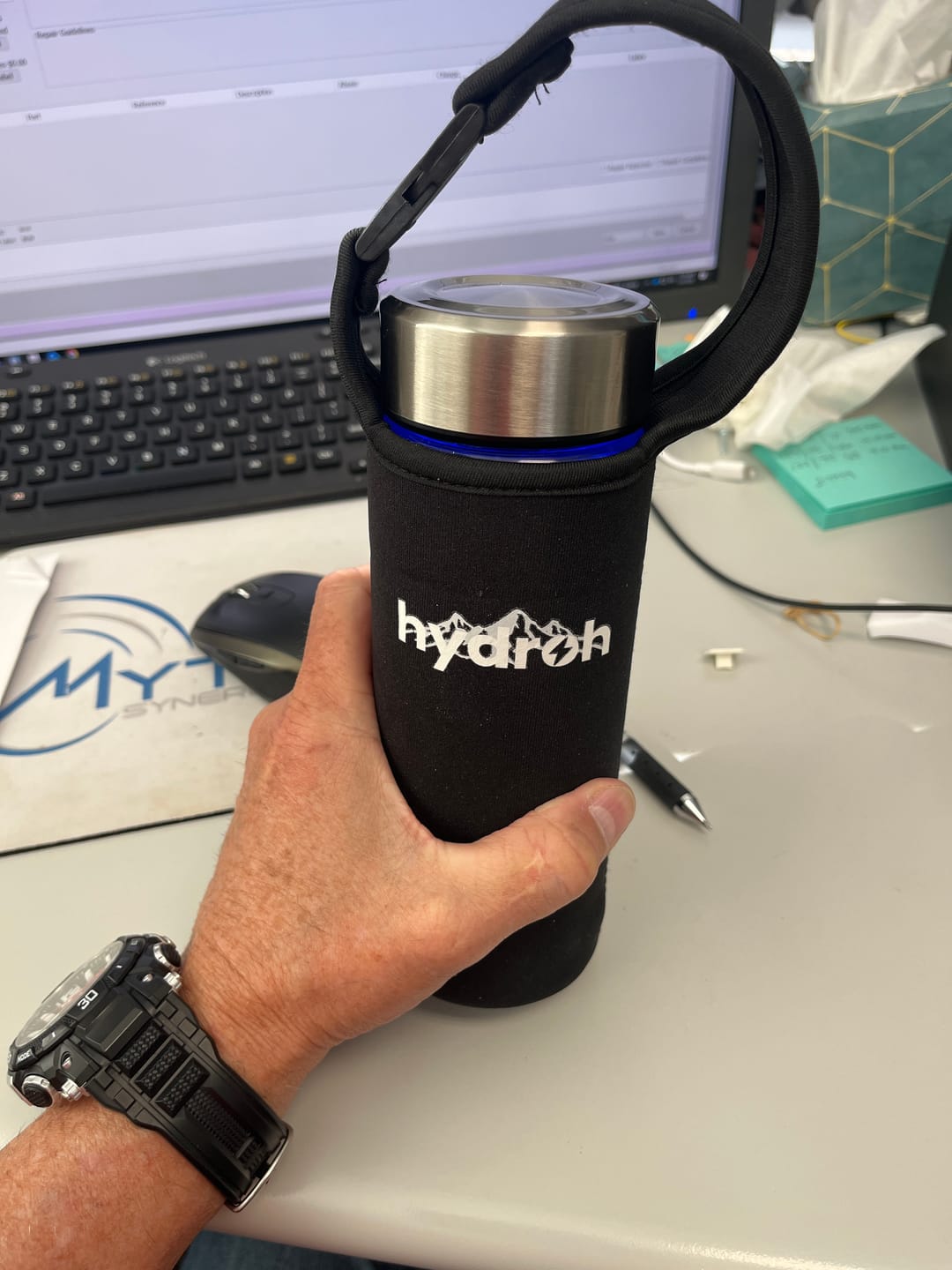 Customer photo review of Hydrogen Water Jug