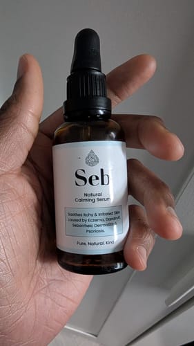 Customer photo review of Seb Natural Calming Serum