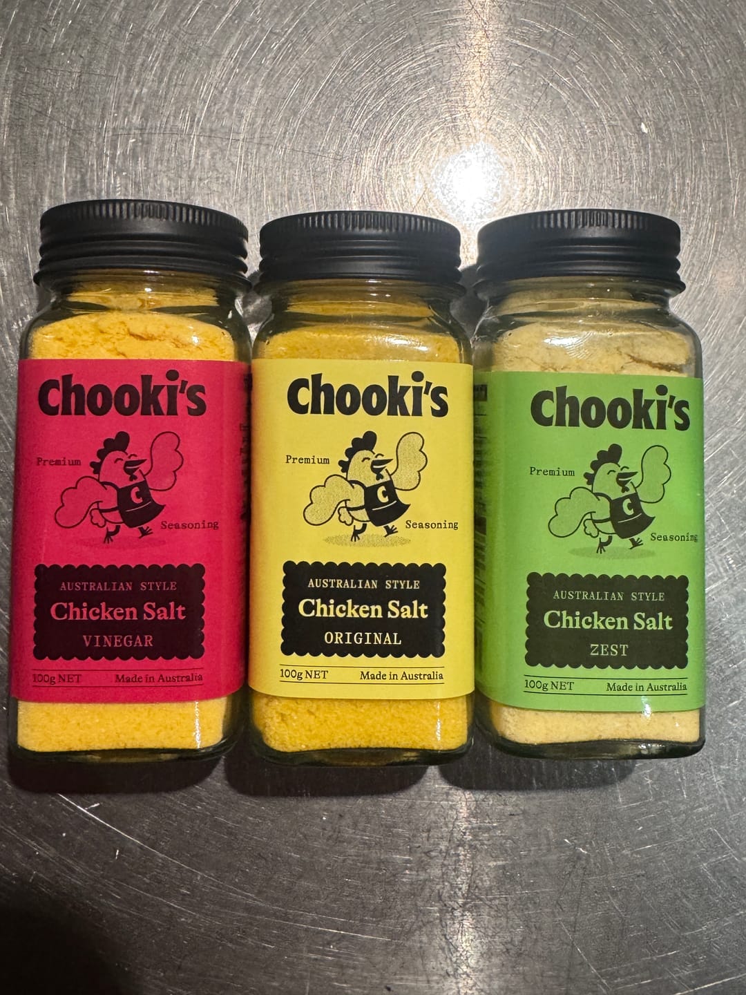 Customer photo review of Chooki's Vinegar Chicken Salt 100g