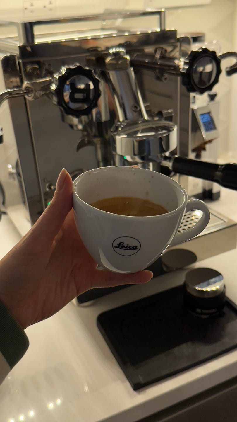 Customer photo review of Crema Classico - Whole Bean Coffee 2.2lb Bag