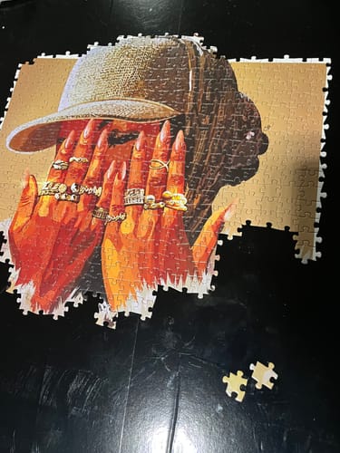 Customer photo review of I Play To Win Puzzle