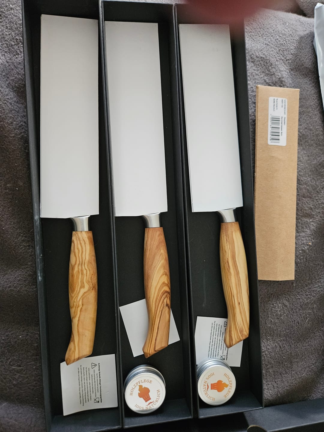 Customer photo review of Küchenscharf Santoku 16 cm (100% Solinger Handwerkskunst)