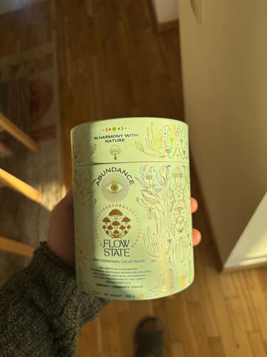 Customer photo review of Flow State Ceremonial Cacao Blend - Tin 300g