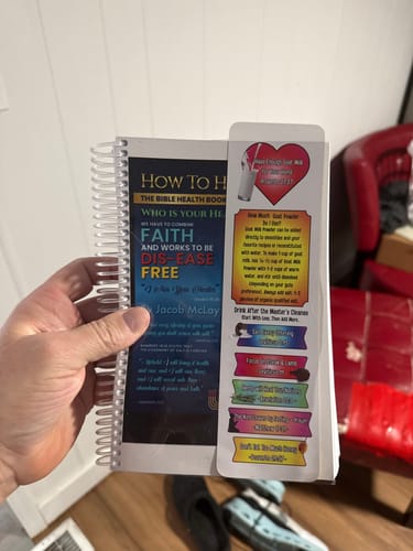 Customer photo review of Health Bible (Print + Digital) + Salt
