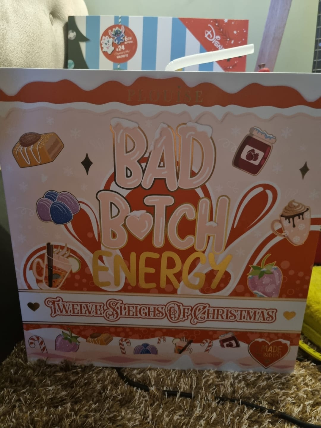 Customer photo review of 12 Sleighs Of Christmas Bad Bitch Skincare Advent Calendar 2025