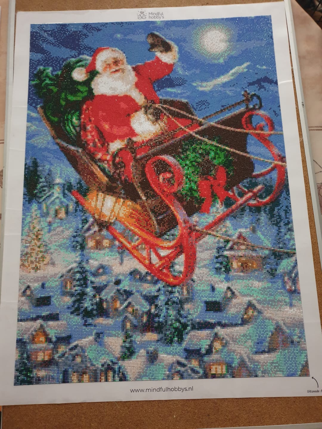 Customer photo review of Diamond painting - Eigen foto