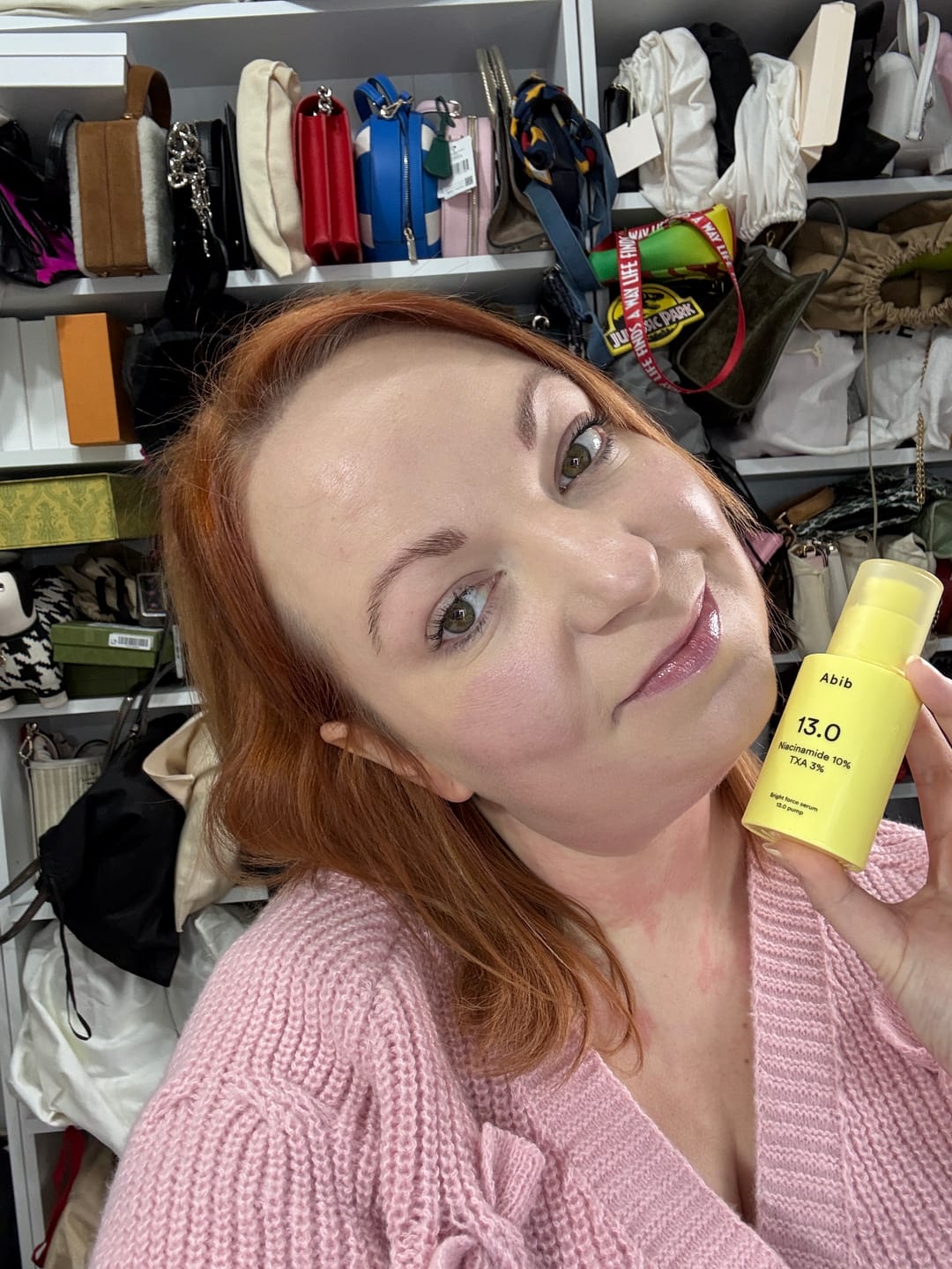 Customer photo review of Bright force serum 13.0 pump