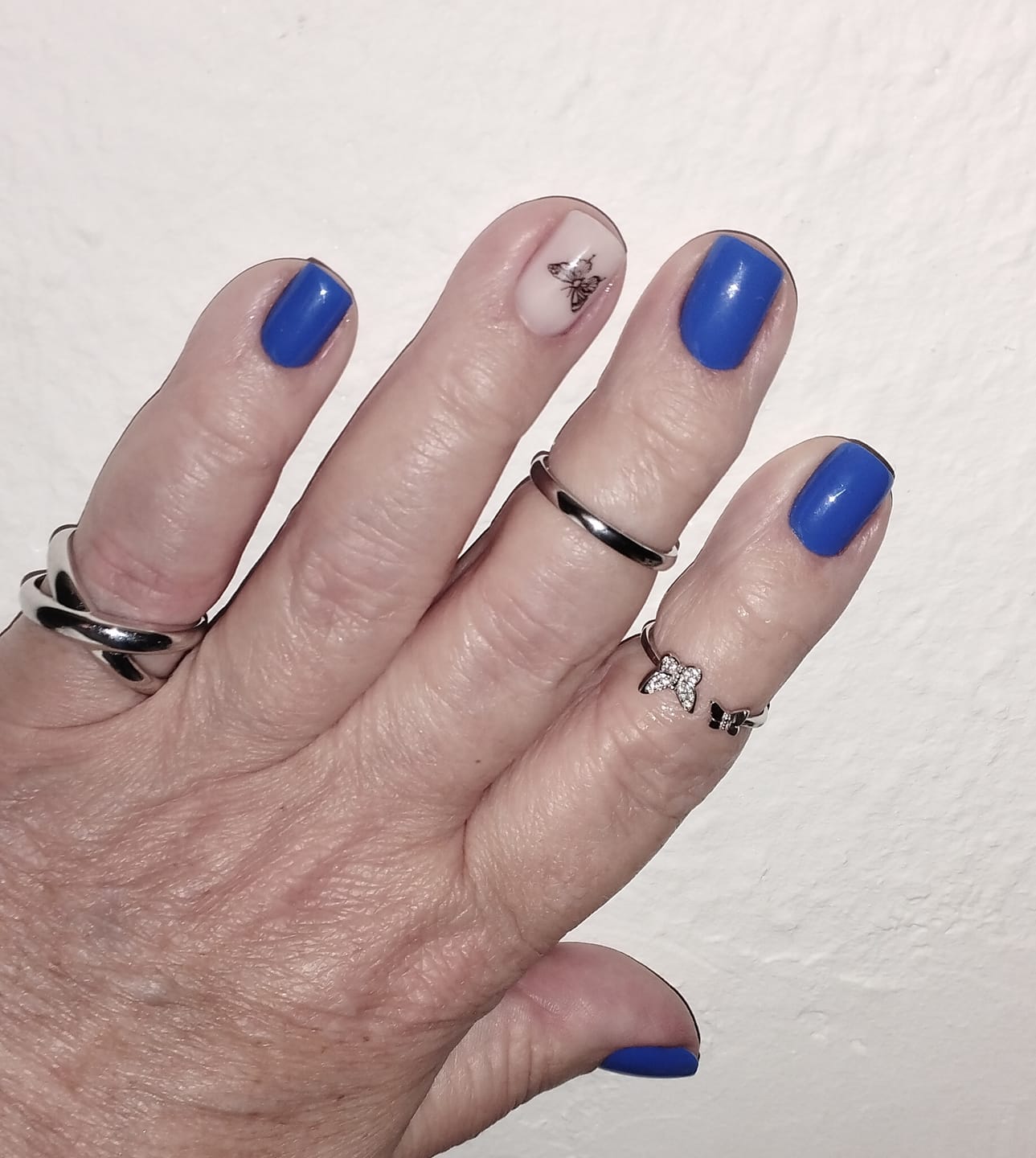 Customer photo review of Anillo Maripositas