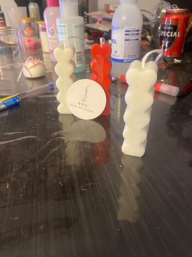 Customer photo review of Cera de Soja para velas en Molde, Pilar y Wax-melts (APF)