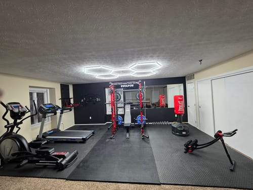 Customer photo review of EVOLPOW M2B Brute All-In-One Smith Machine Home Gym