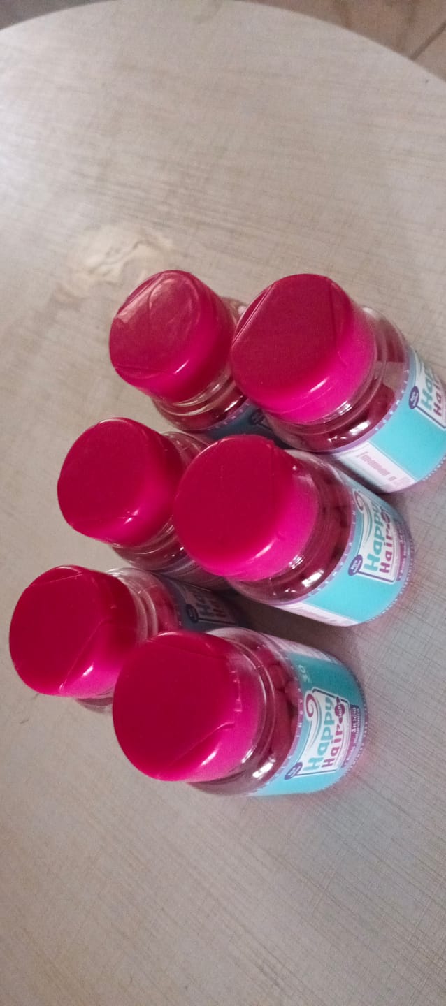 Customer photo review of Happy Hair 3 Potes Black Friday