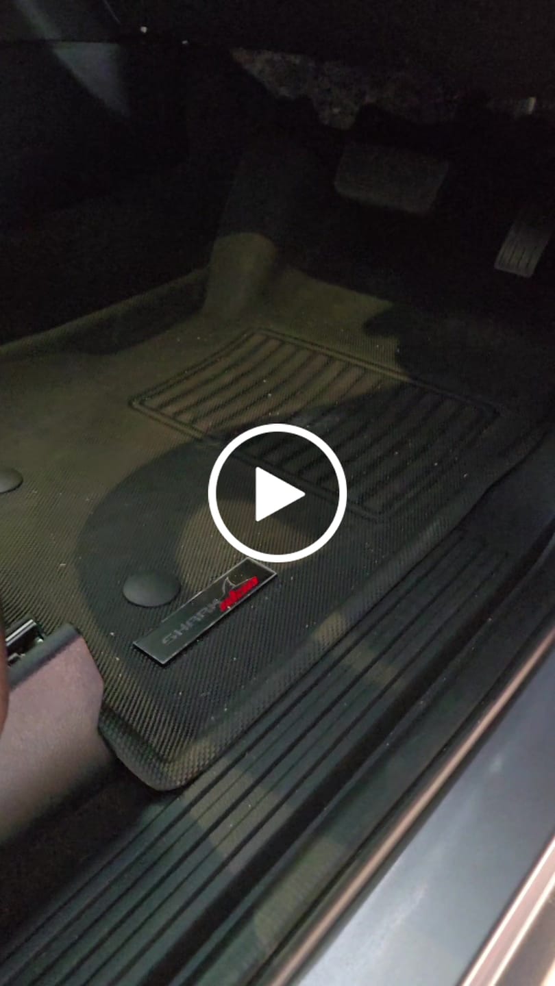 Customer video review of Sharkskin Custom-Fit Ford Everest 2025+ 3D TPE All-Weather Floor Mats
