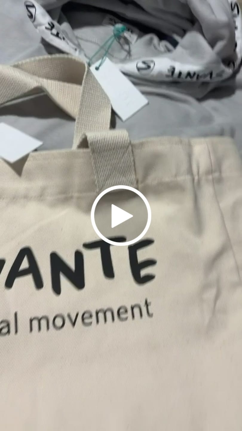 Customer video review of EarthSoft™ Tote Bag | Organic Cotton Essentials