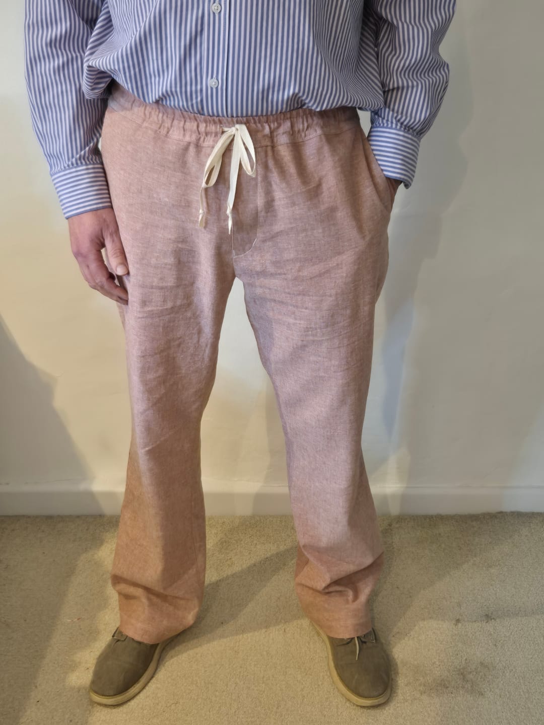 Customer photo review of Cotton Linen Fabric