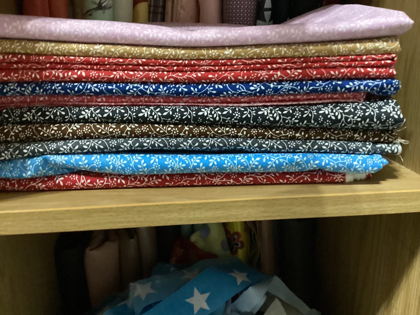 Customer photo review of Mini Garden Craft Cotton Fabric