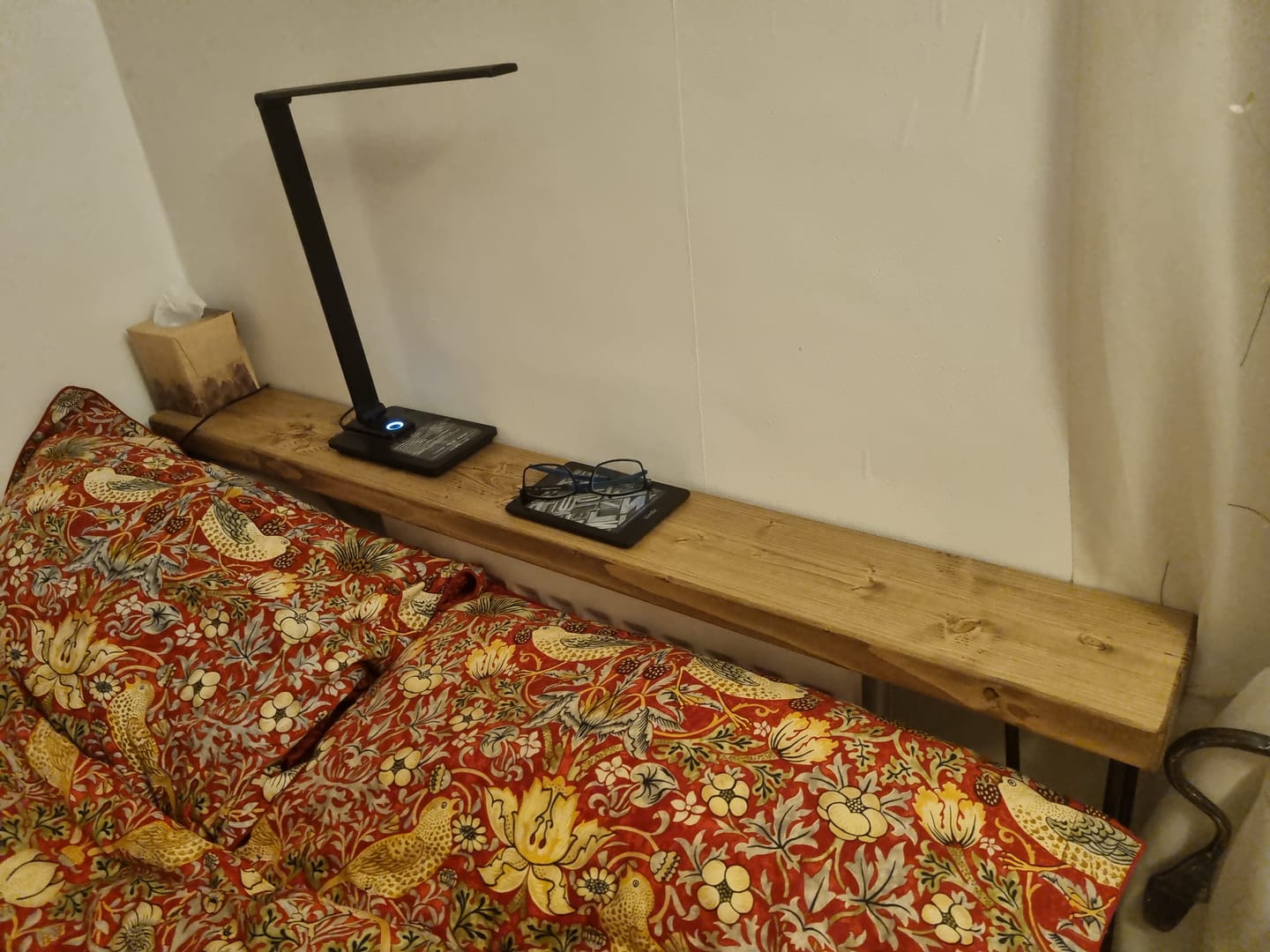 Customer photo review of Console Table 15cm Depth | Hairpin Leg