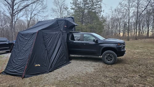 Customer photo review of Roof Top Tent Annex