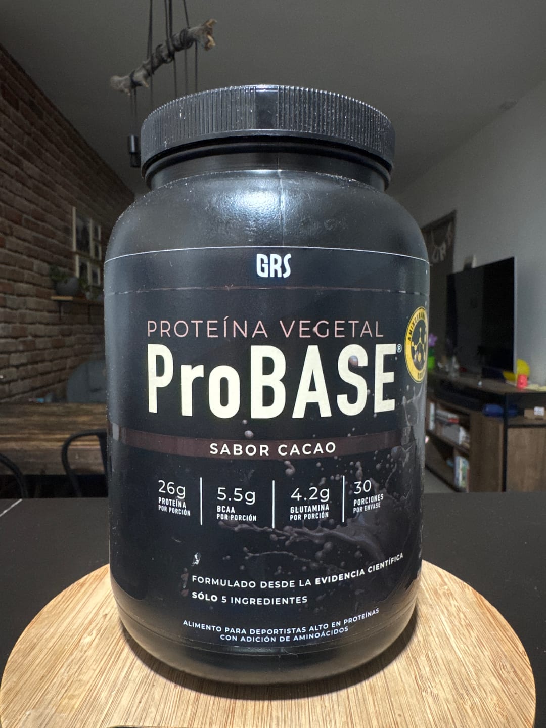 Customer photo review of Proteína ProBASE Cacao